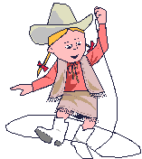 Cowgirl with rope