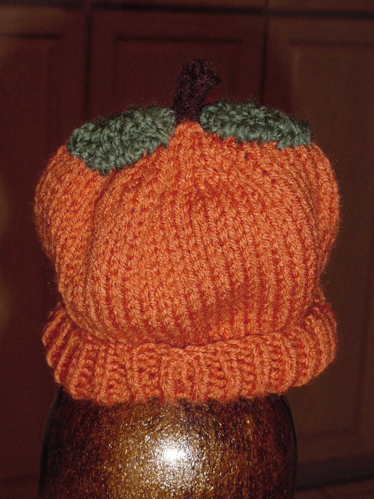 Pumpkin Hat - September 2008