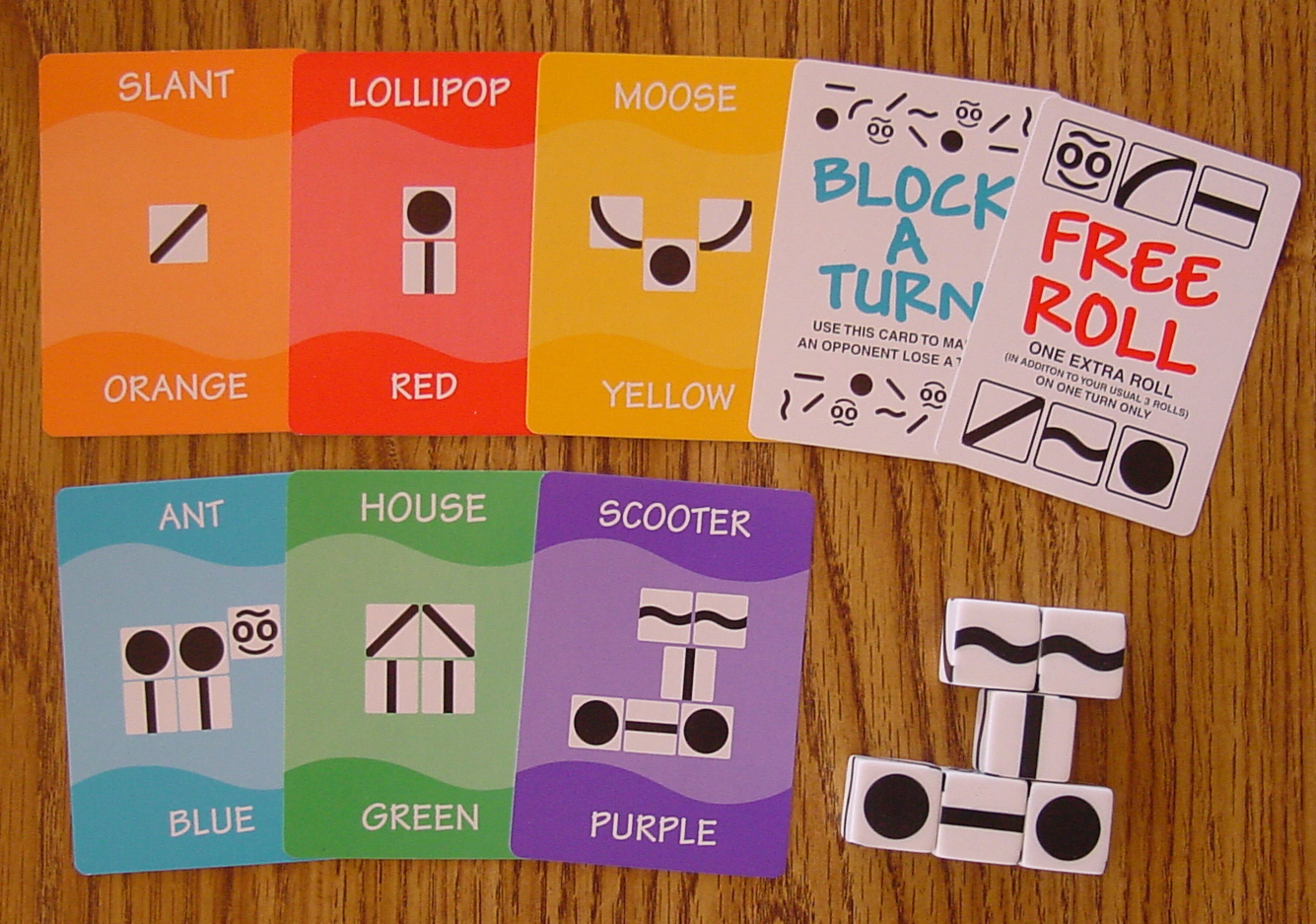 doodle dice cards